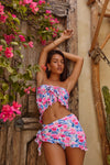 'Samar' sarong - Rosewater