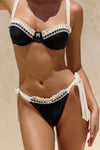 'Celeste' bottom - Black/Cream